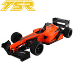 Team Saxo TS01187 Platypus F1 Car Clear Body & Helmet V2