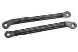 Team Corally COR00180-553-1 Rear HD Camber Links Truggy/MT 135mm (2) in black, sturdy radio control parts designed for durable performance on rc cars.