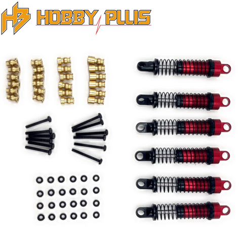 Hobby Plus HBP240481 Optional Full Aluminum Big Bore Oil Shock Set Arktos 6x6