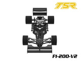 Team Saxo F1-200-V2 F1 1/10 Car Kit