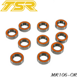 Team Saxo MR106-OR Bearing 6x10x3mm (10)