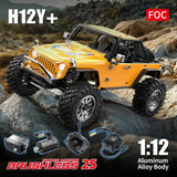 MJX Hyper Go H12Y+ 1/12 Truck Brushless Crawler Metal Body