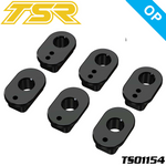 Team Saxo TS01154 Aluminum Caster Inserts