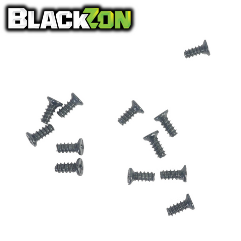 BlackZon BZN540052 Countersunk Self Tapping Screws KBHO2.3x6mm