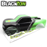 BlackZon BZN540277 Vyper SC Turbo Body Green 1/16