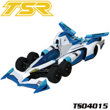 Team Saxo TS04015 F1-Future 1/10 Clear Body RC Fighter Jet