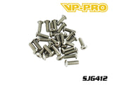 VP-PRO SIG412 Round Headed Screws 4x12mm BLACK STEEL (30)