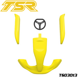 Team Saxo TS03013-RY Plastic Body Set Yellow GK-200