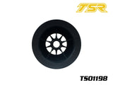 Team Saxo TS01198 1/10 Pre-Glued Foam Tire Rear 25Sh (2)