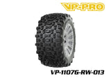 VP-PRO VP-1107G 1/8 Monster Truck Tires (4) Pre-Mounted White