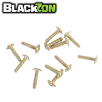 BlackZon BZN540057 Flange Head Self Tapping Screws PWTHO2.6x12mm