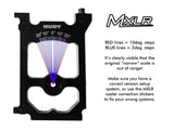 MXLR MAX-07-007 Caster Correction Decals for Hudy