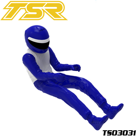 Team Saxo TS03031-BL Driver Figure Blue GK-200