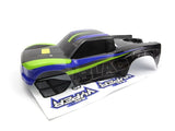 BlackZon BZN540278 Vyper SC Turbo Body Blue/Green 1/16