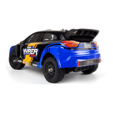 BlackZon Vyper RX RC Rally Car RTR Turbo Brushless 1/14 4WD Blue