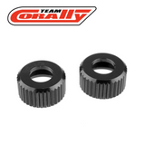 Team Corally C-00140-061 Alu. Lower Shock Body Cap (2)