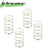 Louise LNHA509 Front Shock Spring 14x30-6 1/4N (4) Yellow LRX T410 Rally Carten