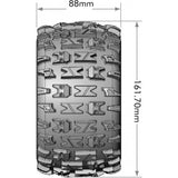 Louise MFT ST-Pioneer Sport 1/8 Stadium Truck Tires (2) 17mm 0 & 1/2
