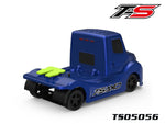 Team Saxo TS05056 1/10 Semi-Truck Body for MGT Touring (Clear) 225mm