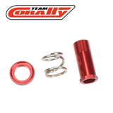Team Corally C-00230-0102 Servo Saver Tube + Nut + Spring Furago Punisher XD