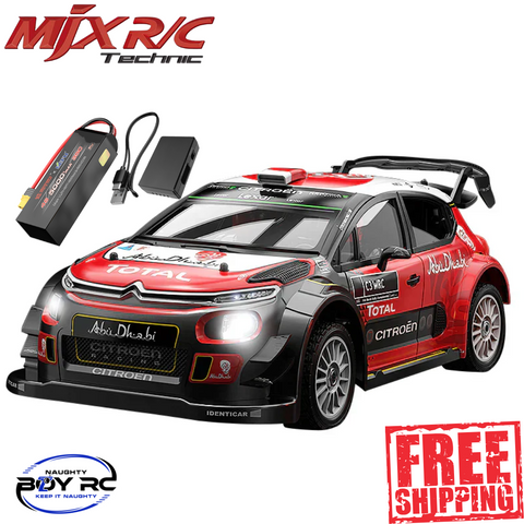 MJX Hyper Go 7303DC 1/7 Brushless RC Rally Car Citroen RTR 4s