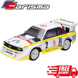 Carisma M48S Audi Sport Quattro S1 1985 RC Rally Car 1/8 Brushless 4wd