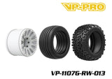 VP-PRO VP-1107G 1/8 Monster Truck Tires (4) Pre-Mounted White
