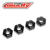 Team Corally C-00140-077 Alu. Wheel Hex Adapter (4) SBX-425