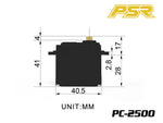 POWERSTAR PC-2500 DC HV Digital Servo Metal Gear