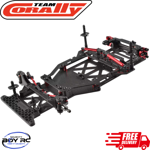Team Corally SSX-125 Carbon Chassis 1/12 Pan Car Kit – Naughty Boy RC