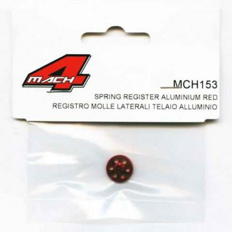 MACH4 MCH153 Aluminum Spring Register Red