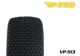 VP-PRO VP-513U Gripz Evo 1/10 Short Course Truck Tires (2) M3-4 with textured tread pattern designed for enhanced grip on radio control parts and rc car parts applications.