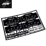 MXLR MAX-07-007 Caster Correction Decals for Hudy