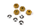 BlackZon BZN540243 MT Metal 12mm Hex Hub Set Smyter