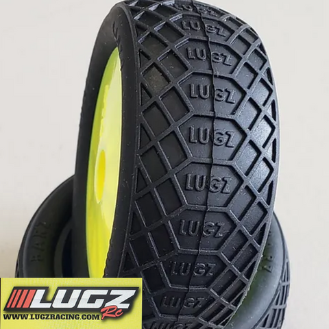Lugz RC Barz 1/10 4wd Front Buggy Tires & Inserts
