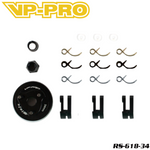 VP-PRO 34mm Clutch Set Flywheel 3 Shoe + Springs