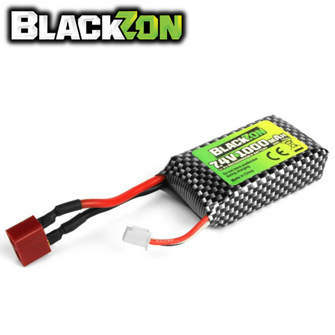 BlackZon BZN540223 LiPo 7.4V 1000mAh Battery