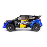 BlackZon Vyper RX RC Rally Car RTR Turbo Brushless 1/14 4WD Blue