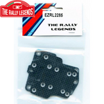 The Rally Legends EZRL2285 Carbon Chassis Plates Skids