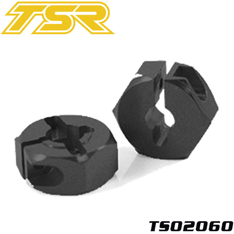 Team Saxo TS02060 Front Hex Aluminum (2)