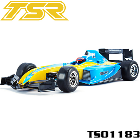 Team Saxo TS01183 F1 1/10 Clear Body