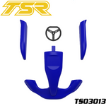 Team Saxo TS03013-BL Plastic Body Set Blue GK-200