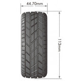 Lousie MFT B-Rocket 1/8 Buggy Tires 17mm Black Spoke Rim Soft (2) RC Car Truck