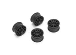 Louise LNBA319 10 Spoke Wheel +1mm Black LMX