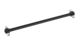 Team Corally C-00180-715 Steel Center Front Drive Shaft 85.5mm for rc cars, a durable steel part designed to enhance performance in radio control vehicles.