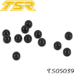 Team Saxo TS05039 Ceramic Bead 1/8 Diff Balls (12)