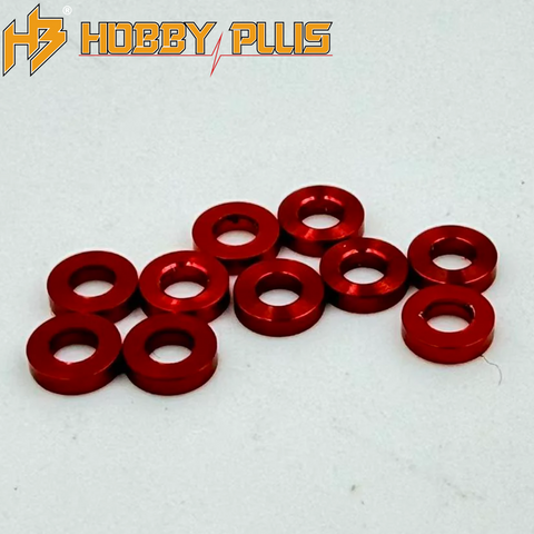 Hobby Plus HBP240120 Aluminum Spacers 4x1.4x1mm (10) Speck B