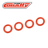 Team Corally C-00140-148 Rubber O-ring 8x1mm (4) SBX-425