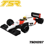 Team Saxo TS01097 1/10 F1 Car Body Clear