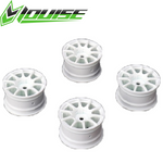 Louise LNBA388 10 Spoke Wheel +1mm White LMX